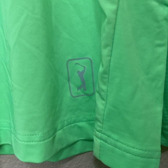 PGA Tour Moisture Wicking Stretch Golf Shirt Size M - Picture 4 of 11